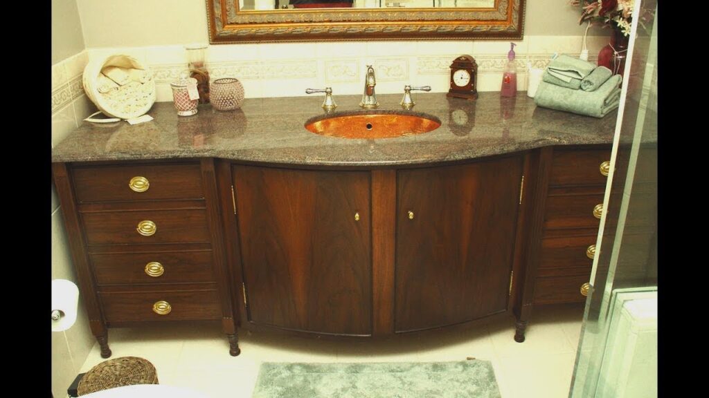Incorporate A Curved Vanity
