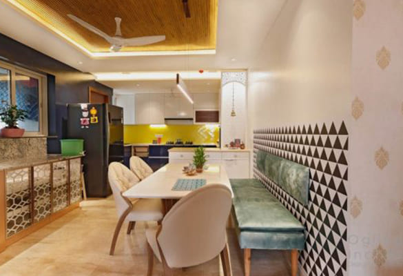 dining area with seating and chairs