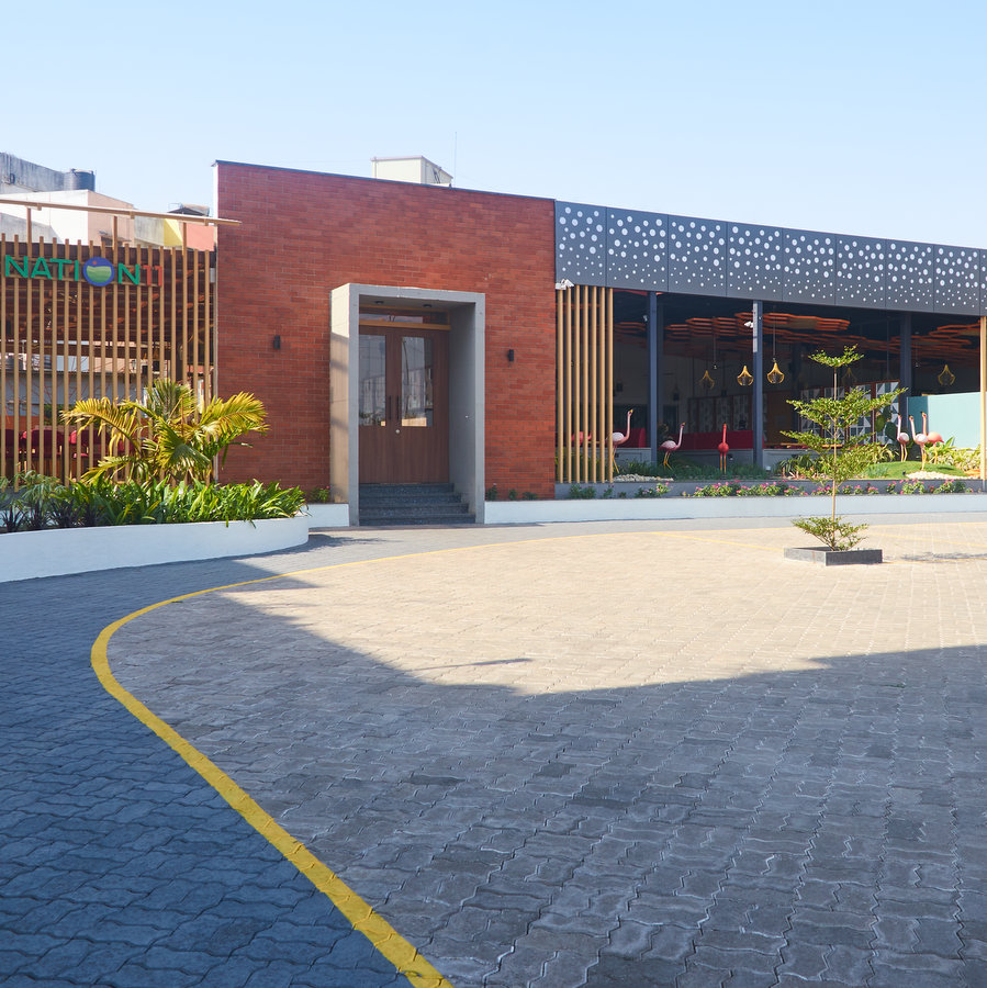 nation 11 restaurant pune 1 by Ogling Inches restaurant interor design in pune