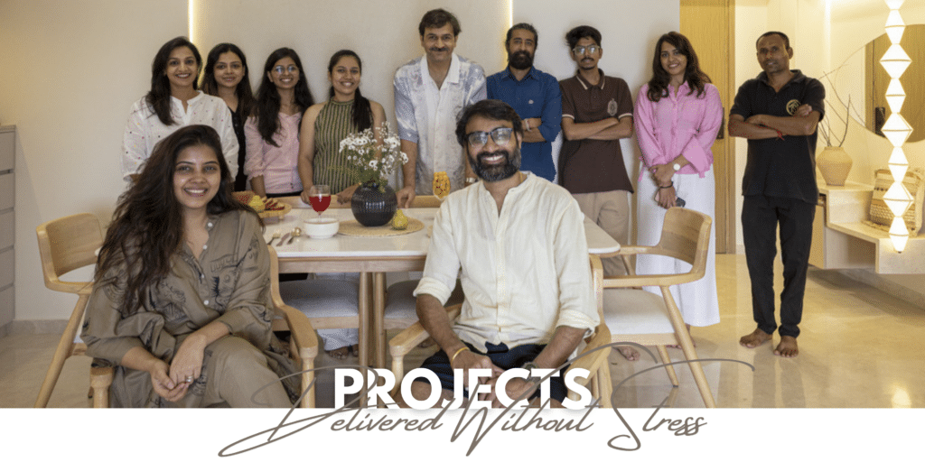 Team of professionals collaborating in a bright, contemporary workspace.