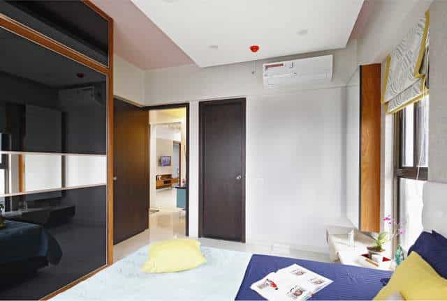 interior design of 2 bhk in Atlantis baner 1 by Ogling Inches