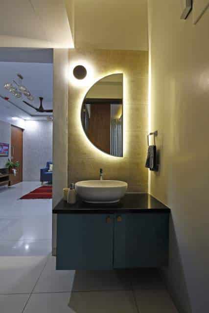 interior design of 2 bhk in Atlantis baner 2 by Ogling Inches