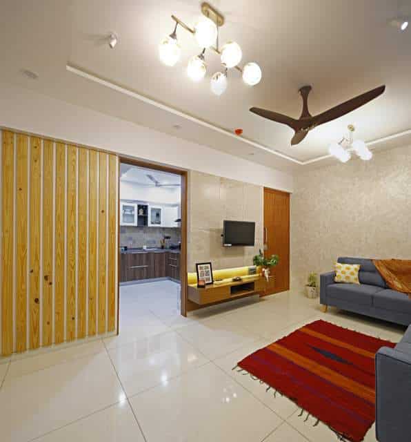 interior design of 2 bhk in Atlantis baner 5 by Ogling Inches